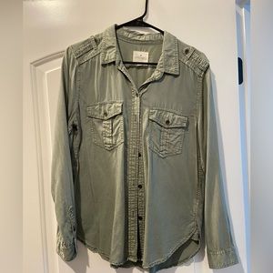 American Eagle Flannel/Denim